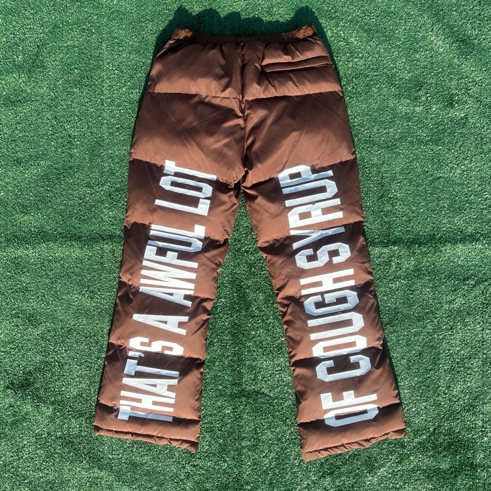 ALOCS BROWN PUFFER / SNOW PANTS